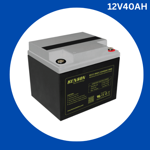 12V40AH-BLACK & GRAY