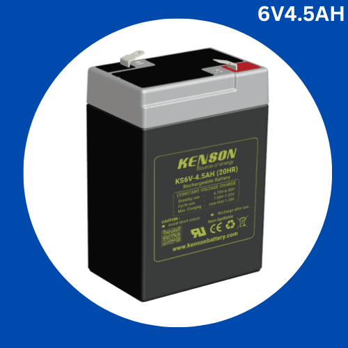 6V4.5AH-BLACK & GRAY